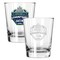 2pk 15oz Double Old Fashioned Glass, Direct Print/Etched, Super Bowl 60, 2026, Seattle Seahawks